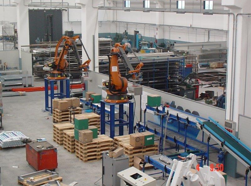 Isola di Pallettizzazione Cartoni